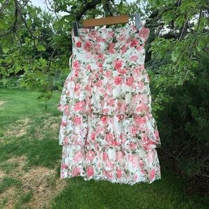 Deb floral mini dress